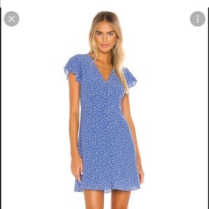 Rails Helena dress in blue wisteria